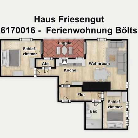 Haus Friesengut Boelts * Langeoog